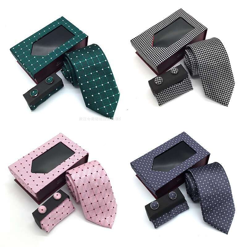 Stylish Mens Paisley Print Ties for Weddings - Complete Set in Elegant Packaging