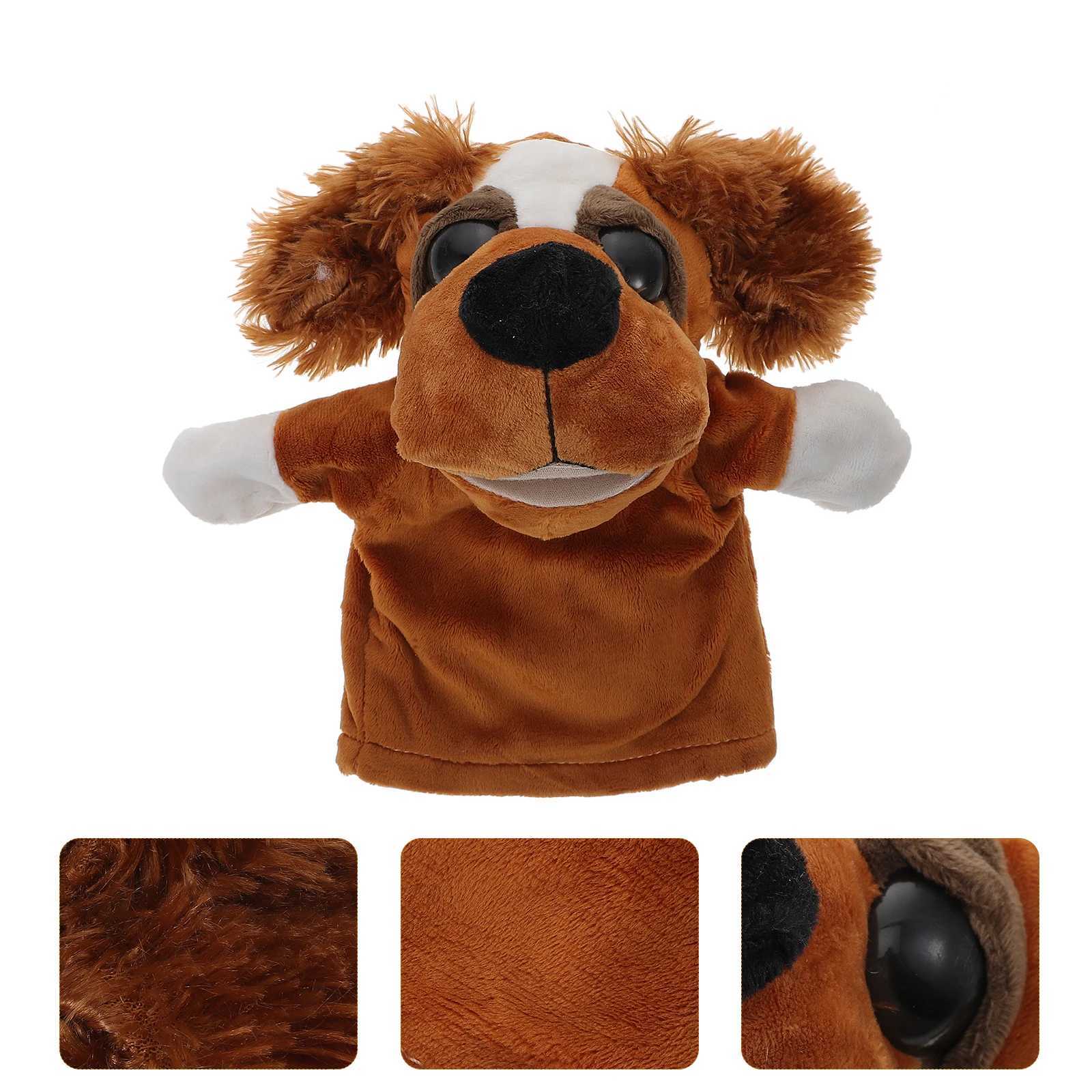 Free shipping Animal Puppet Hand Toy Finger Puppets Toys Cute Gloves Animals Kids Toddler Dog