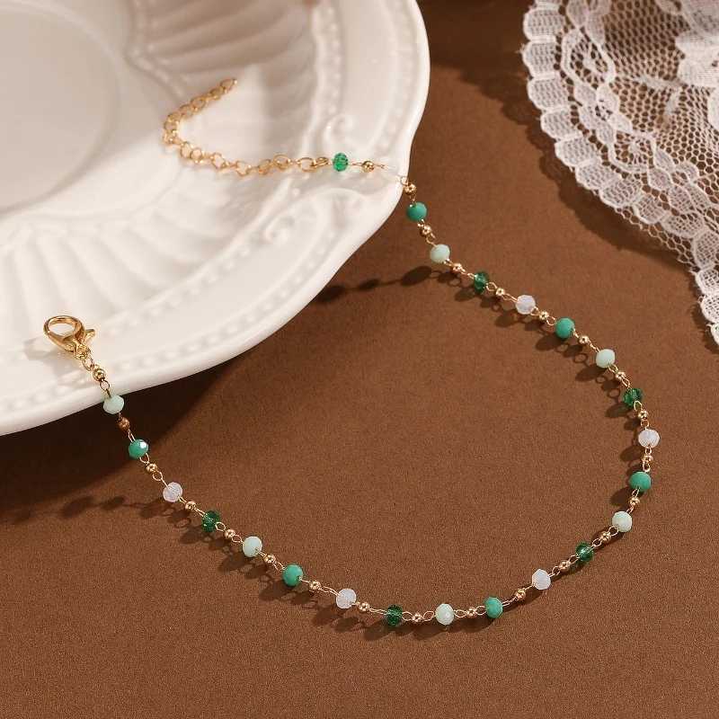 Bohemian Womens Anklets Beaded Stone Anklet Bracelet Summer Beach Anklets Gift For Girlfriend Mothers Day Gift W250604