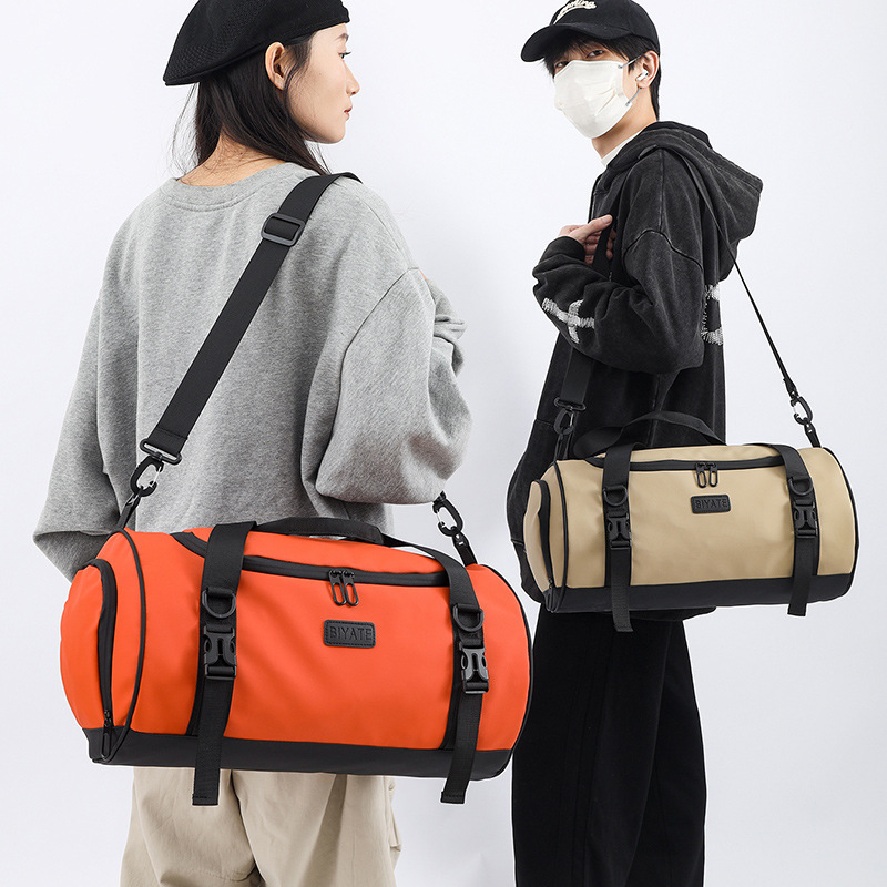 Travel Capacity Fiess Yoga Trendy Cool Men's Business Trip Accommodation Storage Shoulder Handheld Large Bag