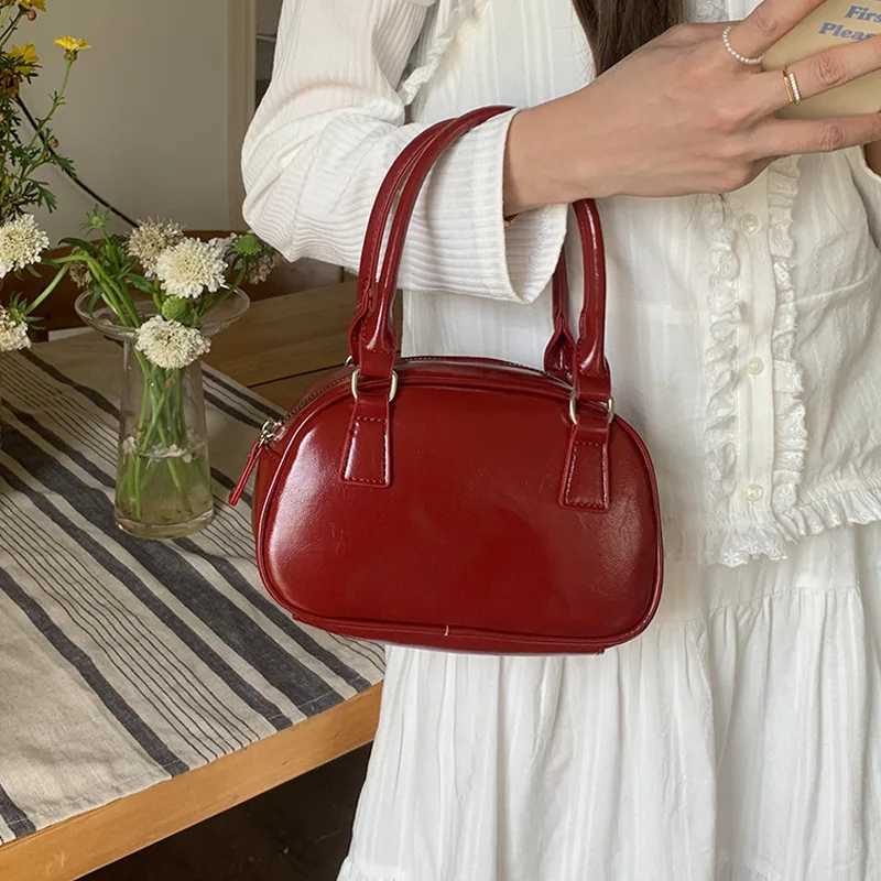 Red Bag 2025 Yeni Tanabilir Bowling antas ok Ynl apraz anta Rahat Kk Kare anta Tatil Hediyesi Doum Gn Hediyesi Kadn antas XJ250604