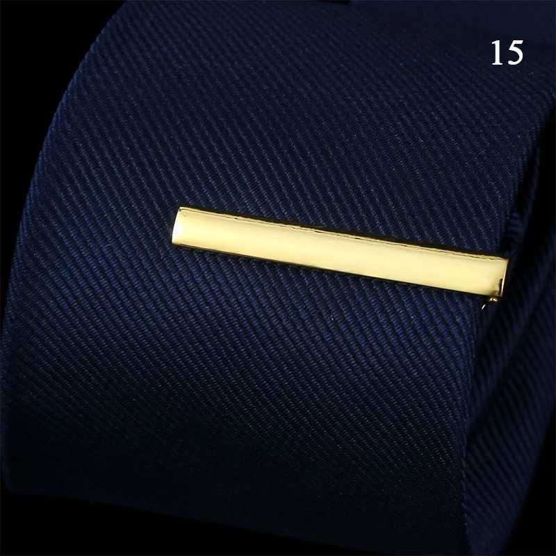 New Metal Silver Color Tie Clip For Men Wedding Necktie Tie Clasp Clip Gentleman Ties Bar Crystal Tie Pin For Mens Accessories W250604