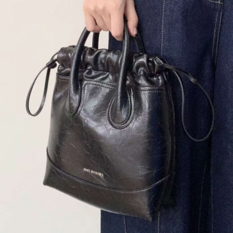 Women's Bags Designer Women's Bags Designer Amazing Song New Small Shoulder Genuine Leather Sequin Pearl Crossbody AS Handheld Bucket Bag