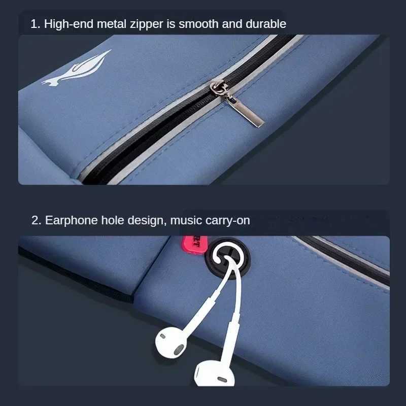 Sports Fanny Pack Mens And Womens Outdoor Marathon Fitness Kit Multifunctional Kettle Bag Running Waterproof Belt Phone Bag W250604