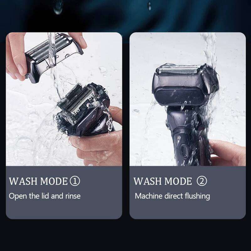 Kemei For Men Foil Shaver Wet And Dry Electric Razor Waterproof Fast Charging Cordless Rechargeable