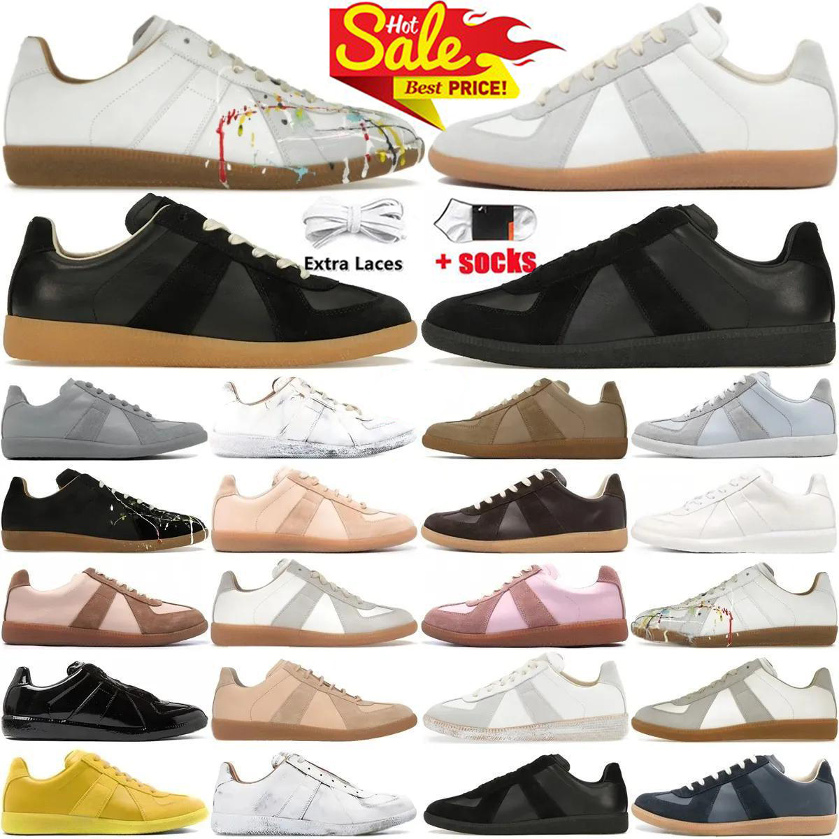German Army Trainer Gats Replica Low Sneakers Black White Grey Gum painter Nude Shoes Men Women Casual Shoe Mens Womens Designer Chaussures DHgate
