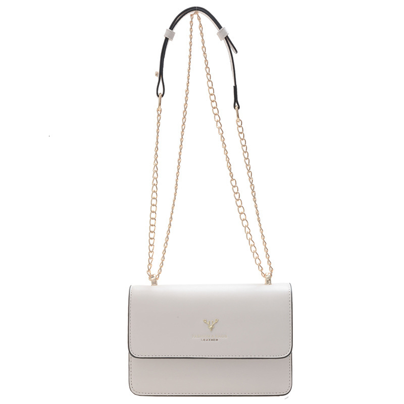 New Fashion Designer Metal Underarm Bag Single Shoulder Crossbody Bag Korean Style Chain Bag Bags Shopping Bag One Deer Has You Free Shipping Women�