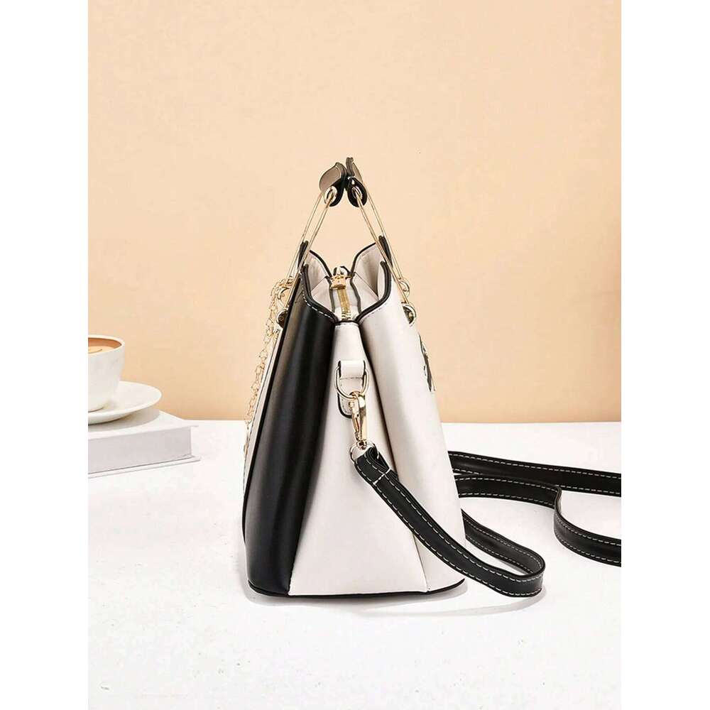 Women's Bags Designer Fashionable Contrasting Women's Stylish Mother's Bag, Handbag Suitable For Girls' Daily Dating Gifts