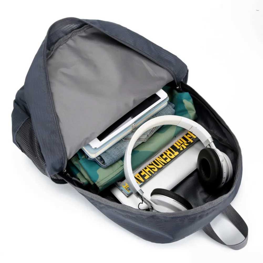 30L Outdoor Foldable Ultralight Backpack for Camping Travel Hiking Men Women Waterproof Fishing Cycling Folding Backpack Daypack W250603