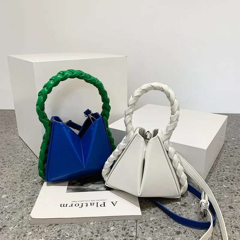 2024 Evening Clutch Bag Triangular Pyramid Special DESIGN Elegant Woman Party Bags Vintage Fashion Purse Handbags