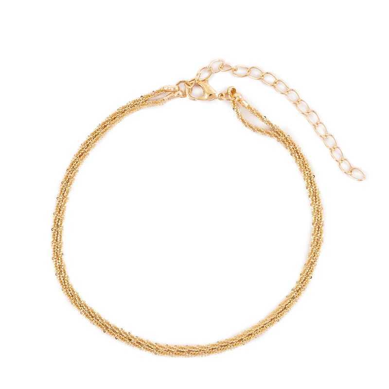 Sterling Silver Ankle Bracelets for Women Dainty Adjustable Layered Anklet Set Stackable Cuban Link Anklets Beach Jewelry W250604