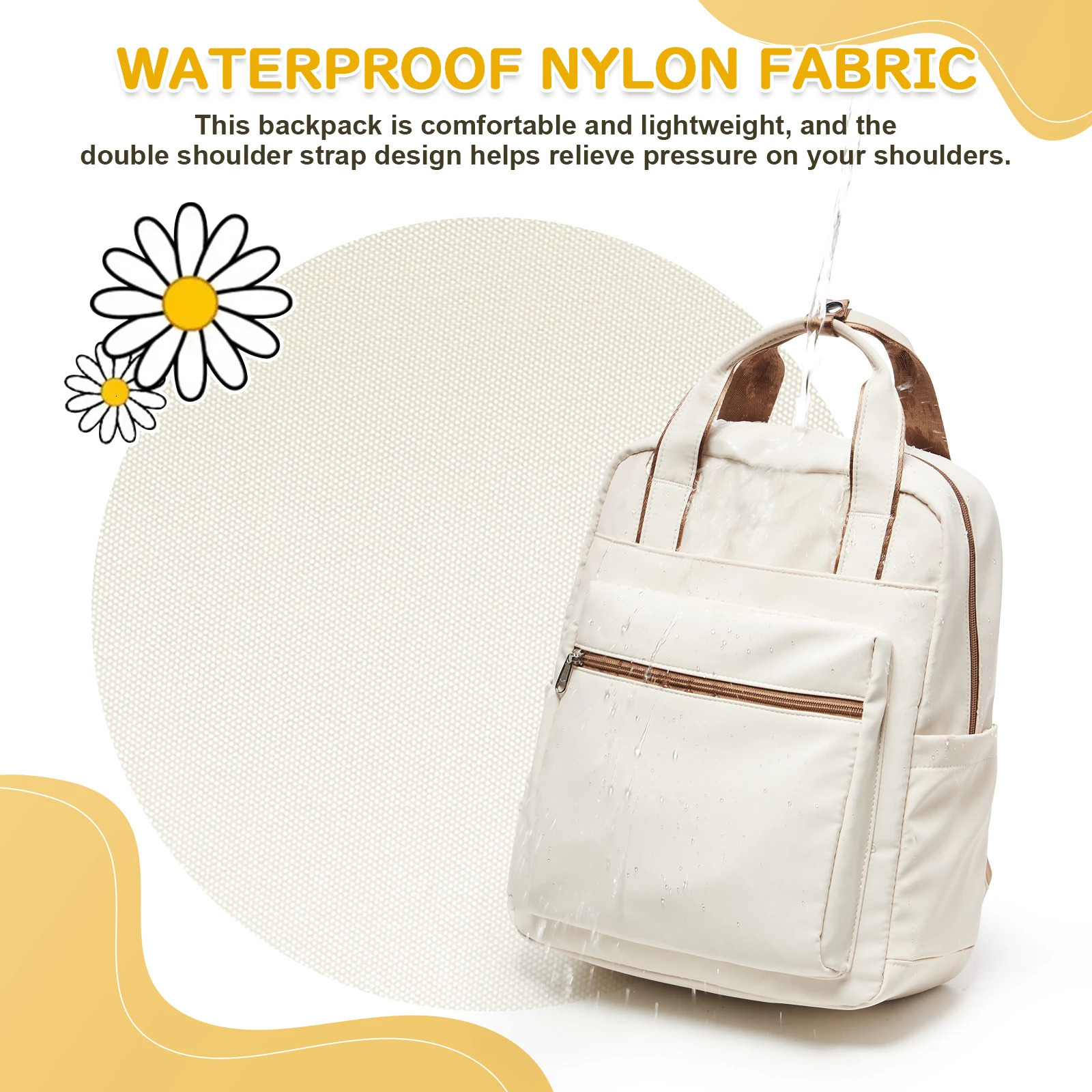 Womens Backpack Fashion Simple Travel Backpack Shoulder Bag Commuting Teenager Casual College Backpack Ins Laptop Bag 250530