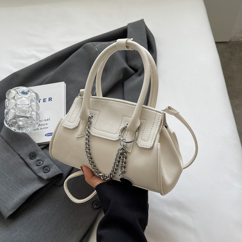 Korean Free Shipping Style Shopping Bag Fashion Handbag Casual Designer Shoulder Small Bag For Women 2025 New Simple Texture Small Square Bag Crossbod