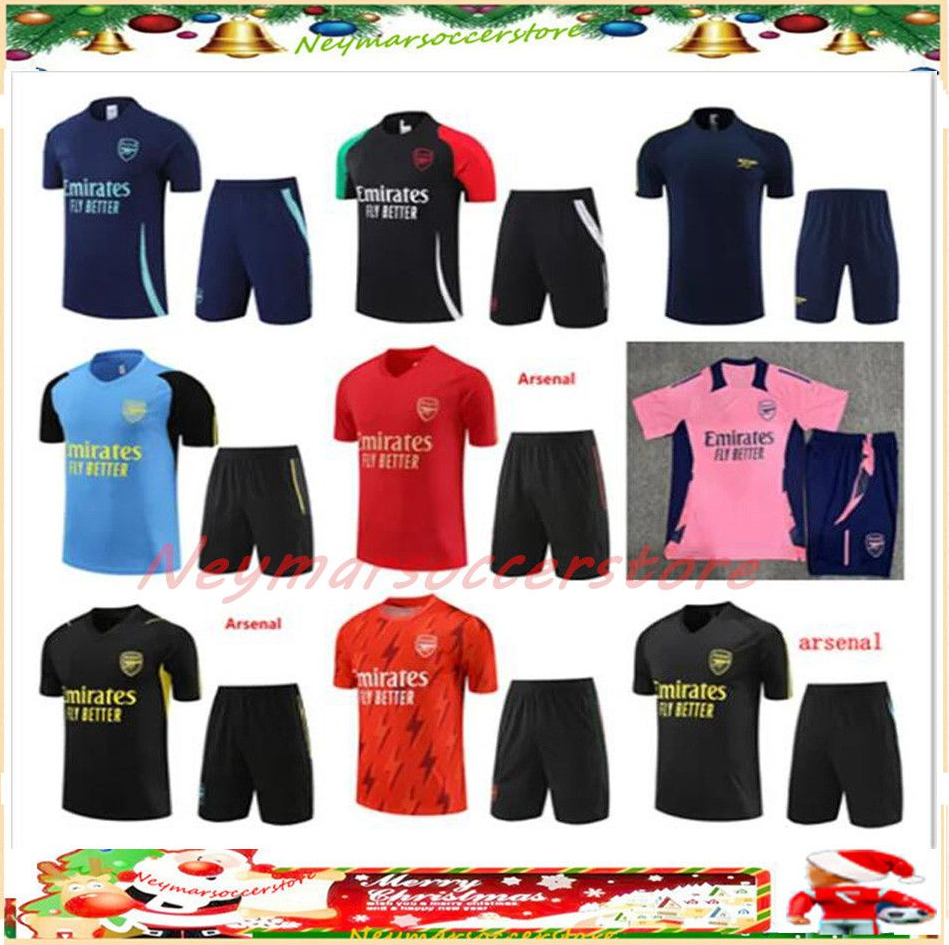 24 25 arsen tracksuit Short sleeve soccer jerseys PEPE SAKA Gunners training suit ODEGAARD THOMAS TIERNEY Transport Men Kids uniform Survetement sweatshirt