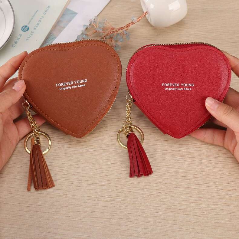 Key Bag Mini Cute Wallet PU Clutch Anti-Degaussing Coin Purse Card Holder