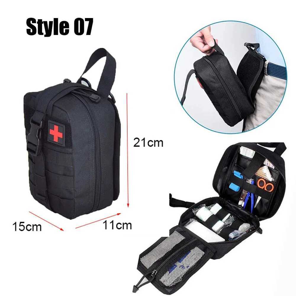Ophidian IFAK EDC Bag Waist Belt Pack Hunting Vest Emergency Tools Pack Outdoor Medical First Aid Kit Camping Survival Pouch W250603