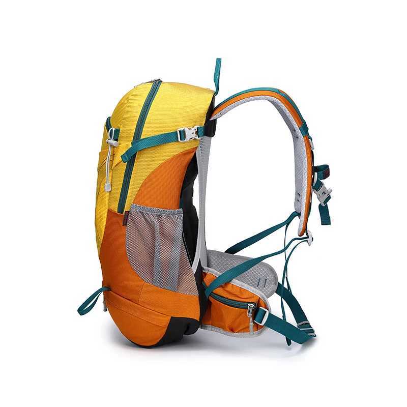 30L Hiking Backpack for Men Women Lightweight Travel Camping Backpacks with Rain Cover Trekking Climbing Bag W250603