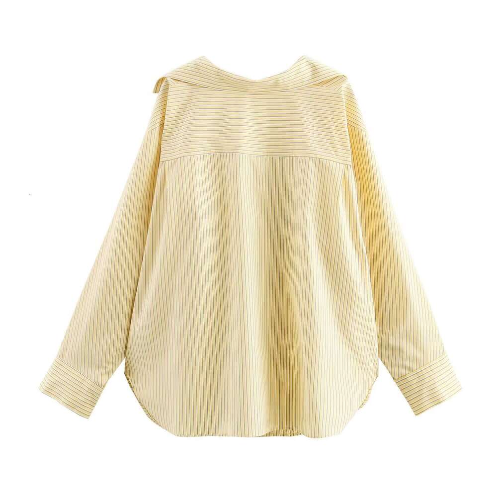 Spring New Women's Fashion Versatile Simple Batwing Sleeve Poplin Shirt B5