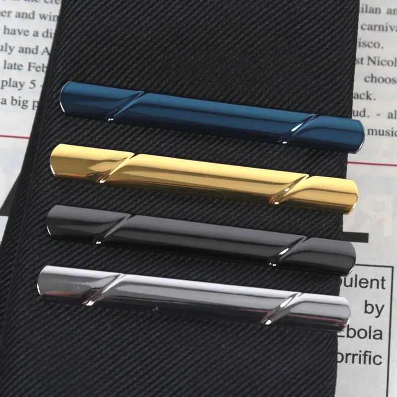 Men Luxury Design Tie Clip Wedding Necktie Metal Copper Tie Clasp Clip Gentleman Ties Bar Crystal Tie Pin for Mens Accessories W250604