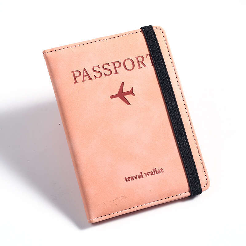 PU Leather RFID Multi-Card Slot Multi-Function Document Cover Passport Holder