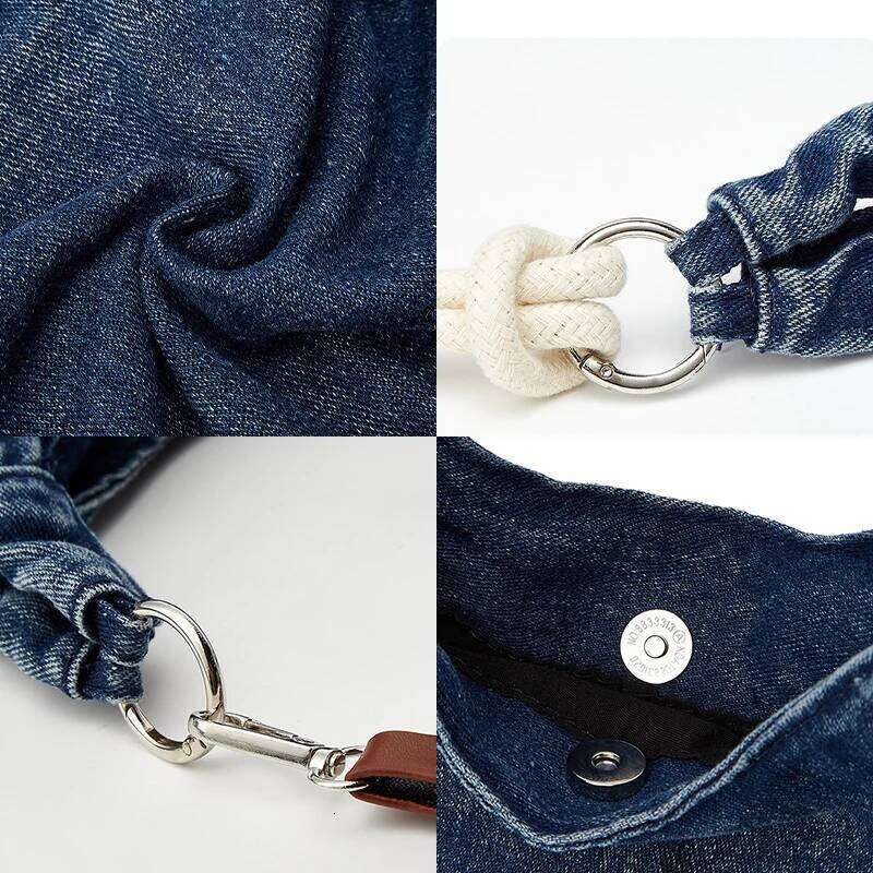 Hot Selling Premium Denim Tote Soft Leisure Commuting Underarm Spice Girl Shoulder Bag Designer Bags