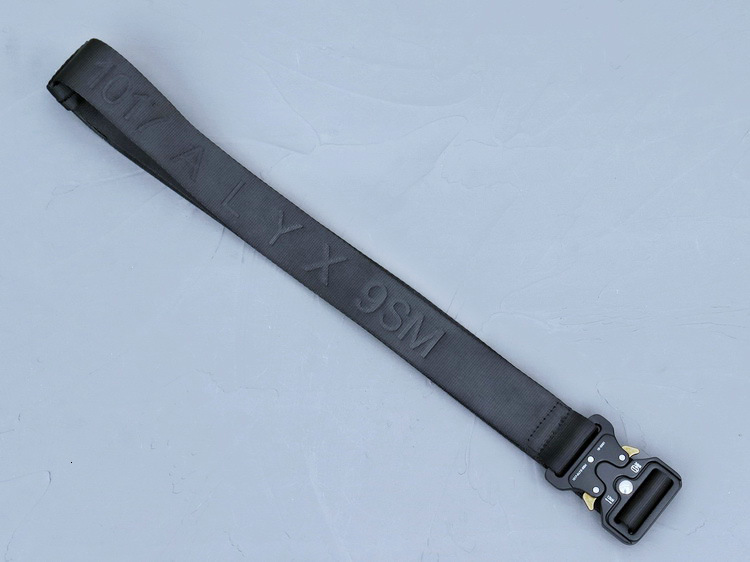 Alyx#zinif heavy tooling functional wind male and female Cobra insert buckle military tactical safety buckle belt 230406