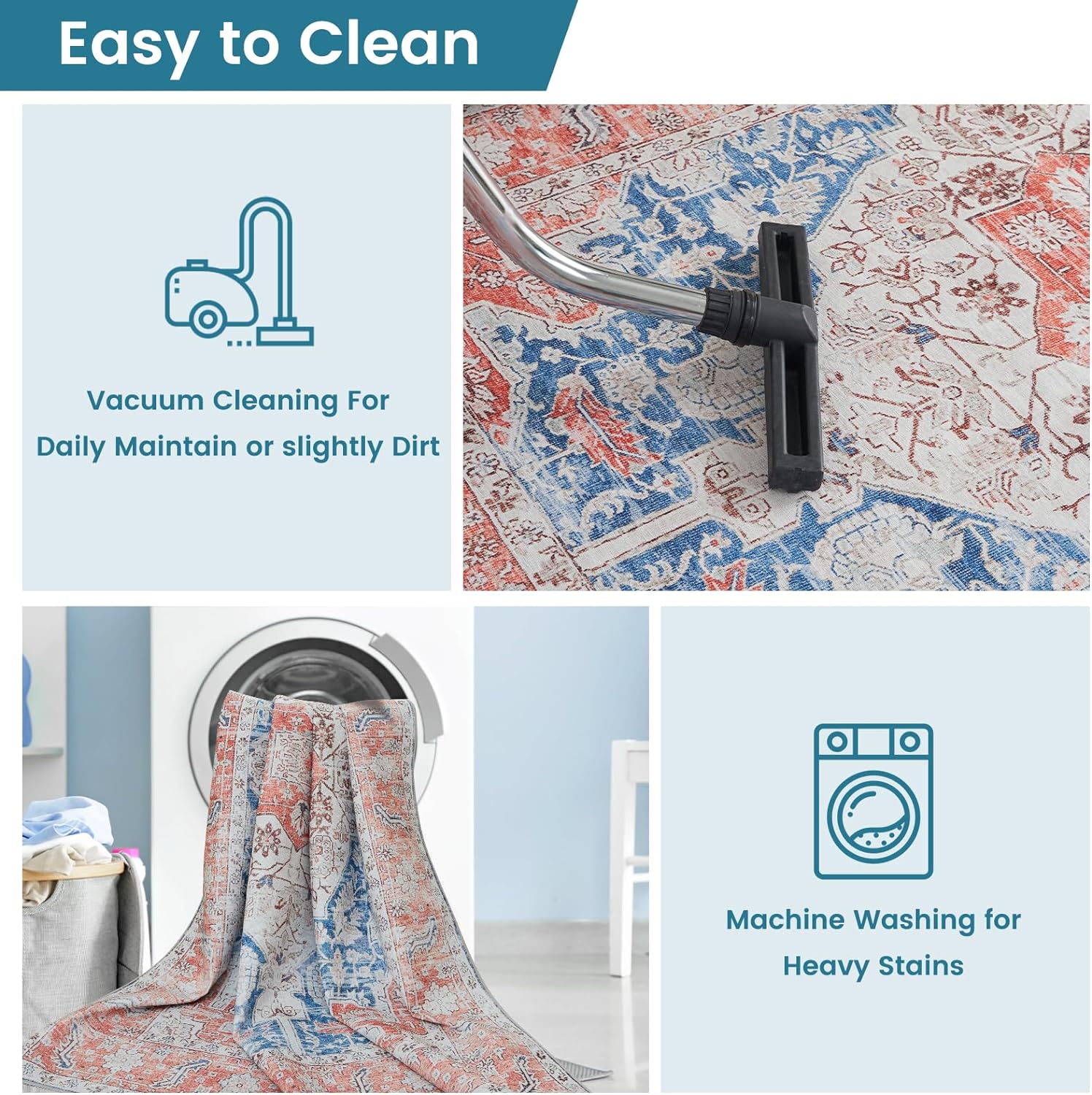 Home Decorative Area Rugs Versatile Bed Bathroom Study Lounge Flooring Protection Pads