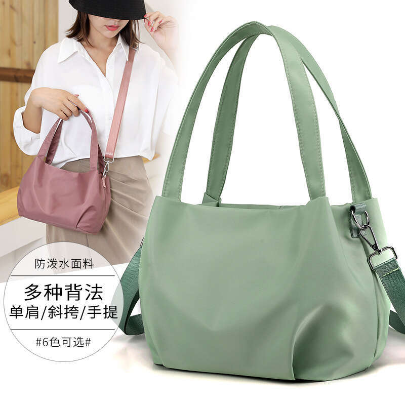 2023 New Trendy Fashion Korean Style Single Shoulder Women's Tote Canvas Bag Large Capacity