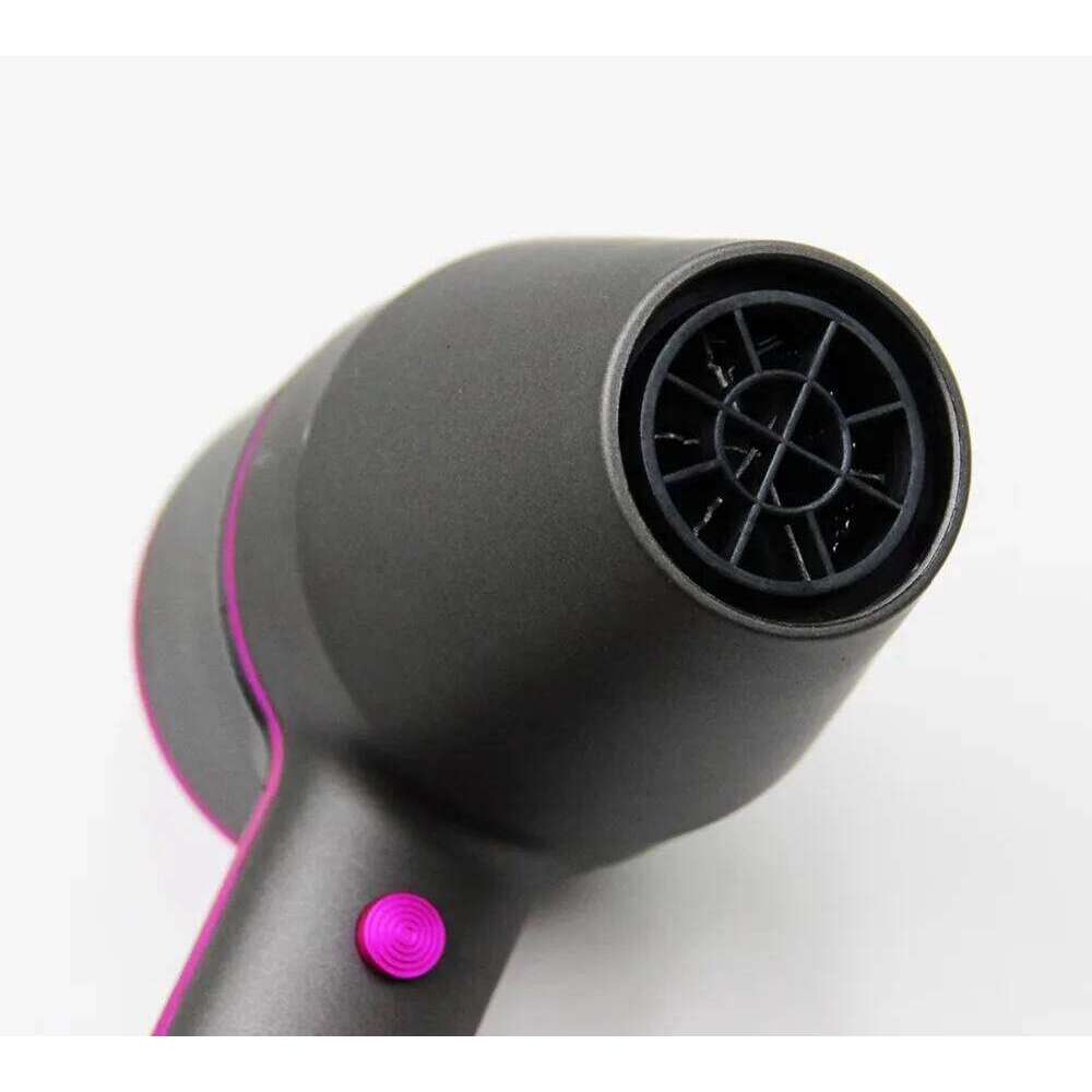 Salon/Home Professional Dryer Blow Hot Cold Air Speed Adjust With Two Nozzles Hair Styling Tool 220-240V Voltage Eu Plug