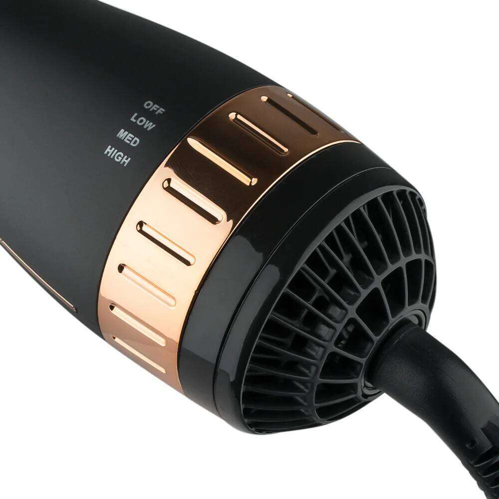 Curl And Straight Dual-Purpose Styling Three-In-One Hot Air Comb Automatic Curling Rod Electric Hair Dryer