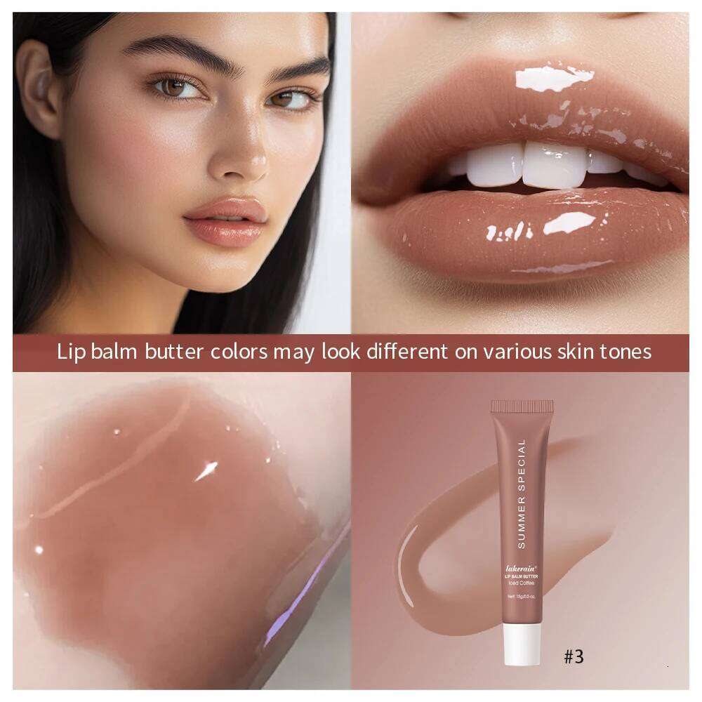 free shipping 4pcs Deep Moisturizing Glaze Smoothing Lines Long-Lasting Nourishment Daily Care Lip Balm