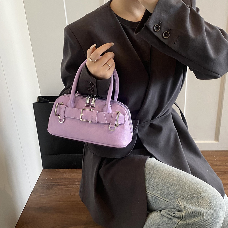 designer Korean Style Niche Handbag for Women 2025 New Fashion Versatile Shoulder Bag High-end Commuter Soft Leather Crossbody Bag