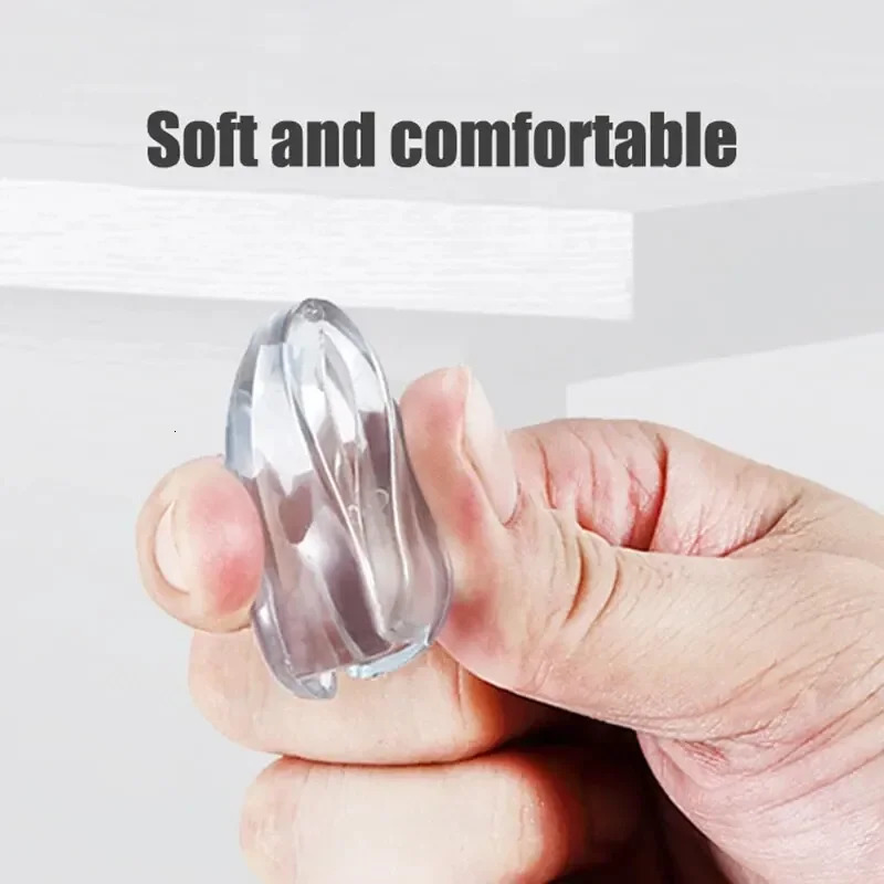 10PCS Clear Anti-collision Coffee Table Furniture Corner Protectors Soft Corner Sheathing Living Room Decor 250530