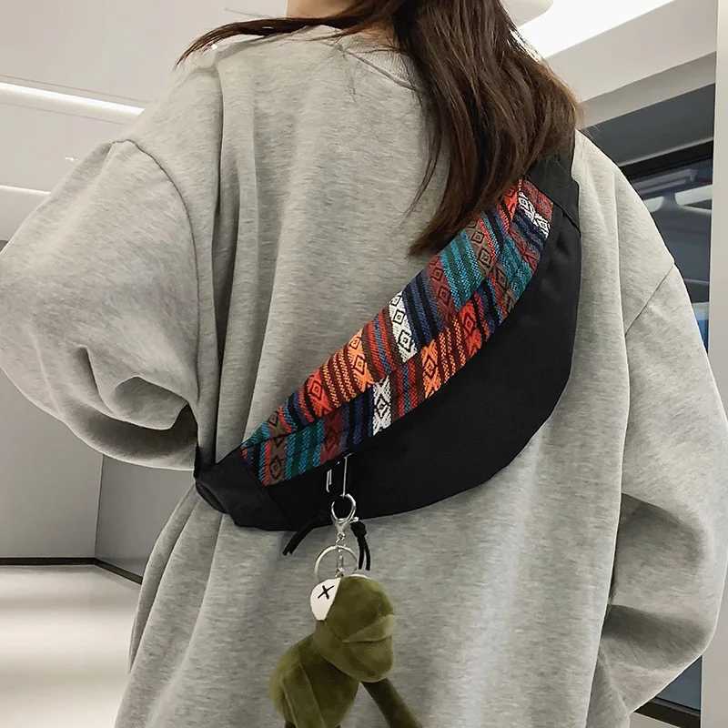 2025 Spring Ethnic Style Outdoor Multifunction Waterproof Chest Bag Men Women Hip Hop Sport Waist Bag Vintage Casual Fanny Pack W250604