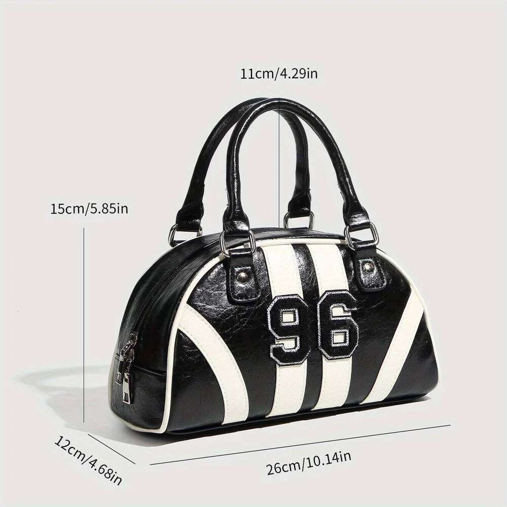 Hot Selling Trendy Women's Boston Handbag Niche Single Shoulder Crossbody Bag Racing Bowling Bags Designer Bags
