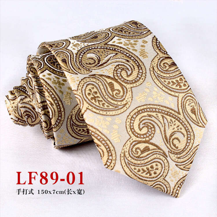 casual paisley cashew pattern tie formal business mens handtied necktie 7cm