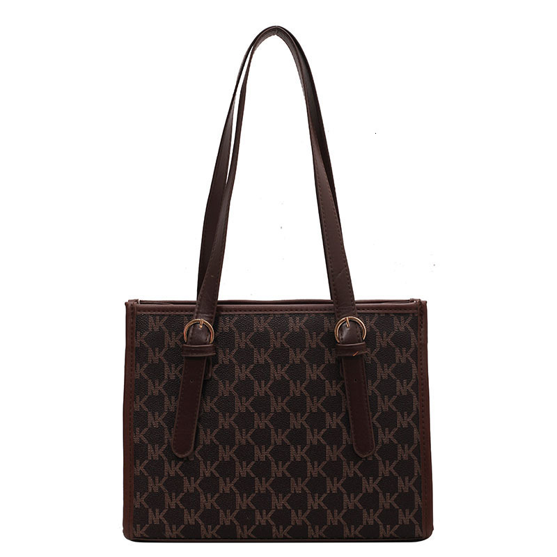 Top quality Brand High Quality New Style Tote Bag 2025 New Fashion Women's Handbag Large Capacity Commuter Bag Printed Shoulder Bag New Free Deli