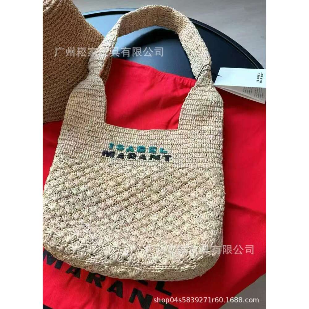 Women's Bags Designer Women's Bags Designer Is Versatile Straw Woven Tote Fashion Stylish Design Summer Shoulder Underarm Bag