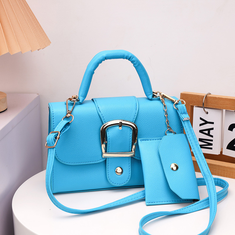 High Quality New Style 2025 New Candy Color Small Square Bag Simple Retro Handbag Trendy Stylish Small Crossbody Shoulder Bag for Women New Free Deliv