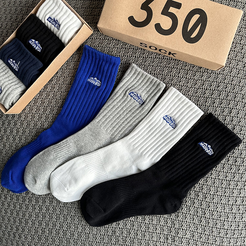 Fashionable Mens Spring-Summer Sock Set with Fun Designs - Pack of Four Assorted Colors