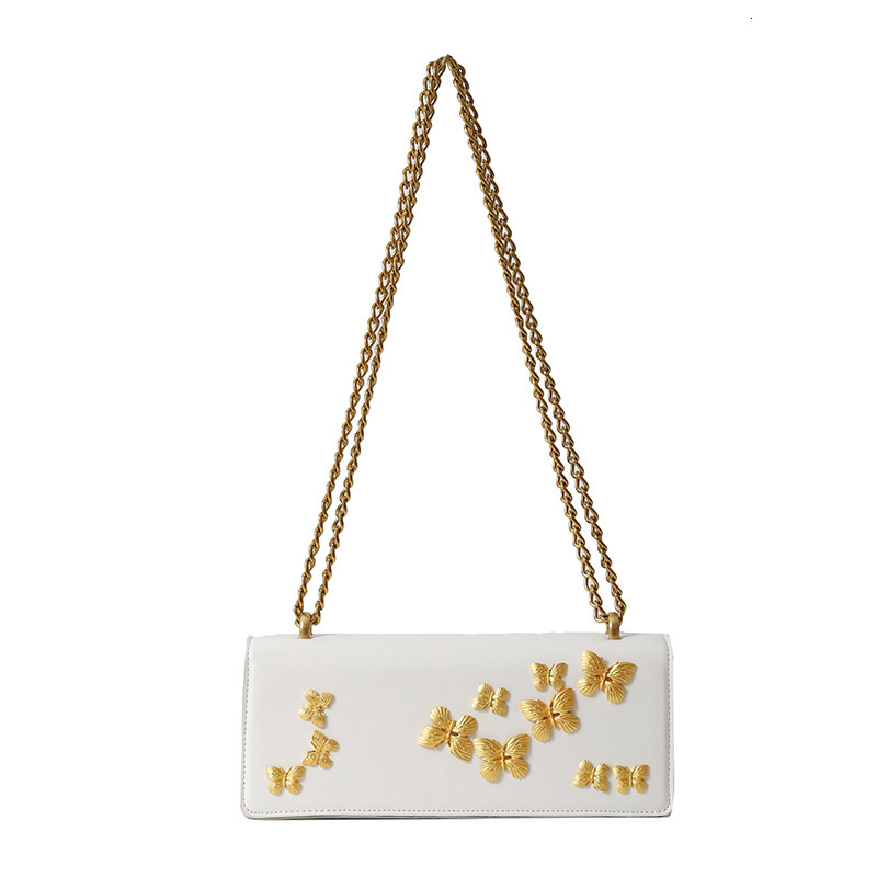 High-end Butterfly Bag For Women 2025 Spring New Shopping Bag Fashion Small Square Bag Niche Casual Designer Free Shipping Versatile Shoulder Bag