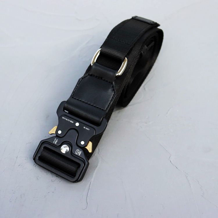 Alyx#zinif heavy tooling functional wind male and female Cobra insert buckle military tactical safety buckle belt 230406