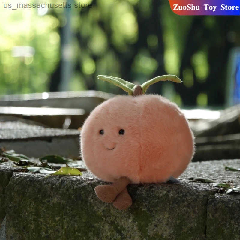 Cherry Peach Pear Plush Doll Stuffed Doll Cute Fun Shop Soothing The Doll Decor Valentines Festival Birthday Gift y250604D50V