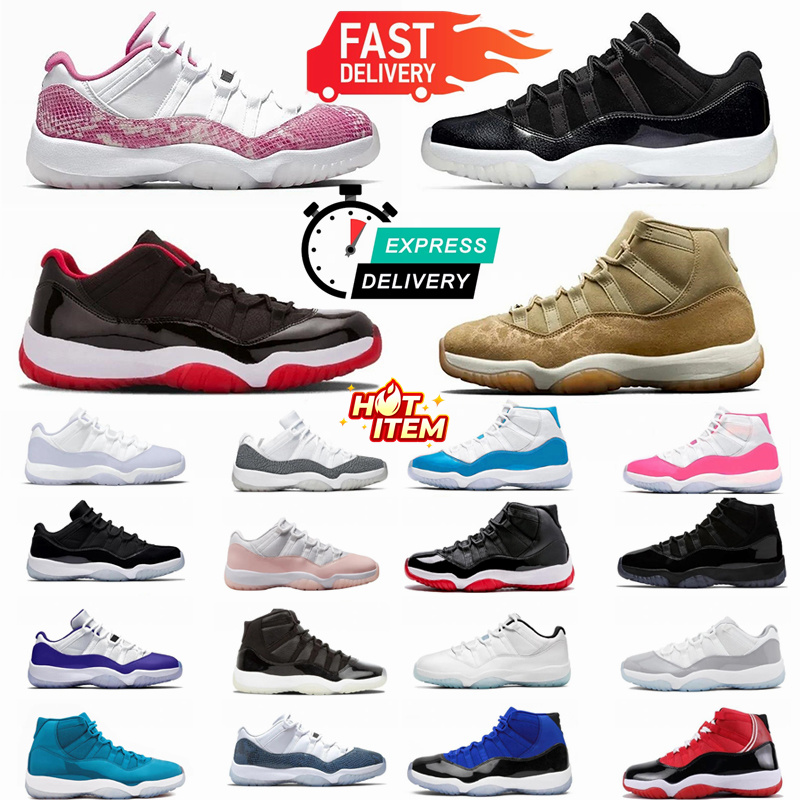 Designer free shipping 11 shoes 11s basketball shoes pink womens Thunder University outdoor sports shoes sneakers mens shoes