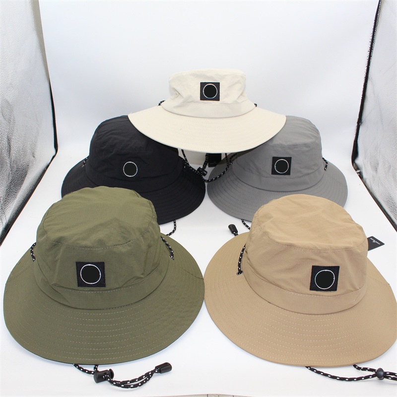 New Fashion Summer Bucket Hat Cowboy Men Outdoor Fishing Hiking Beach Hats Mesh Breathable Sun Caps Large Wide Brim