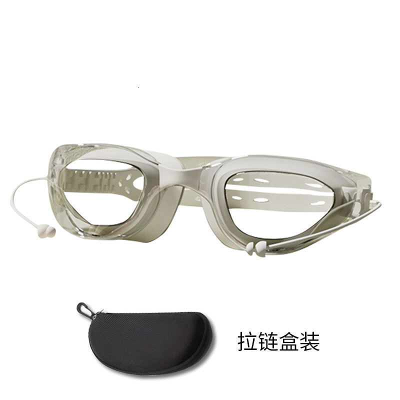 HD Waterproof Racing YJ93 Unisex Goggles Professional Swimming Glasses