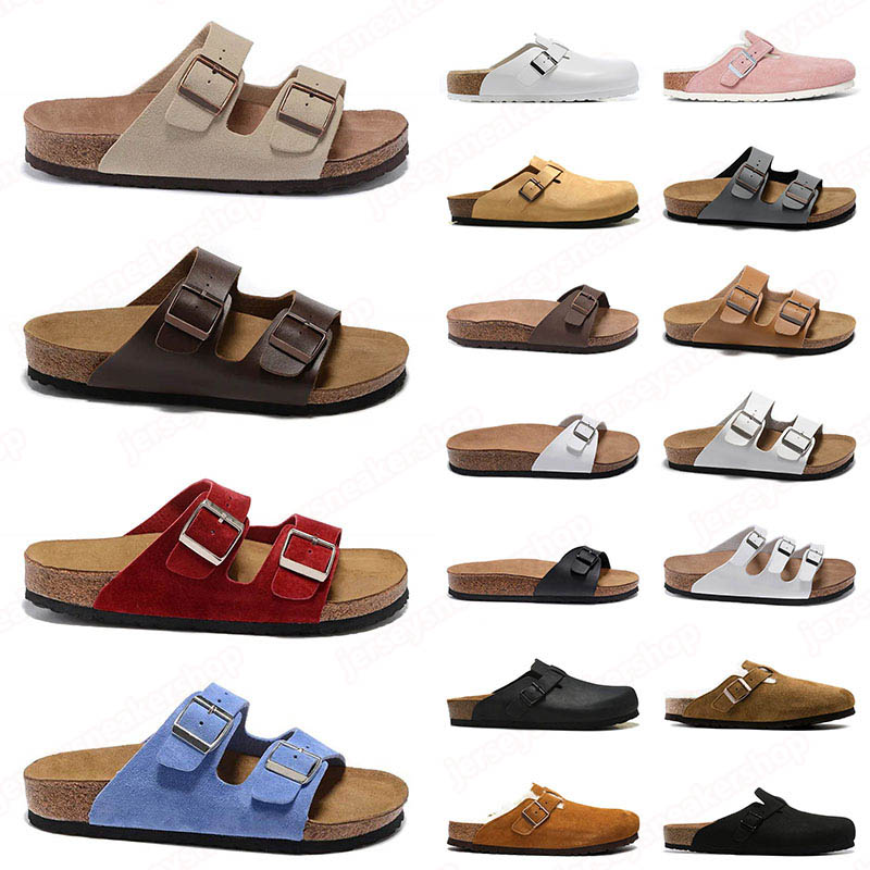 2025 Top Fashion Designer Famous Slippers Mens Women burkenstoc Clog Cork Loafers Slides Platform Slide Luxury Birkinstocksandal Trainers Sandals Shoes 35-46