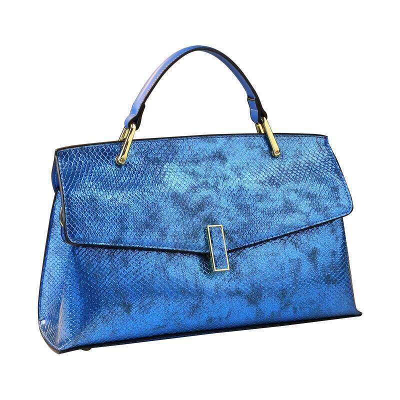 Snake Print Leather Women Fashion Ladies Handbags Shoulder Crossbody Bag Portable Mother Top Handle Tote Bags