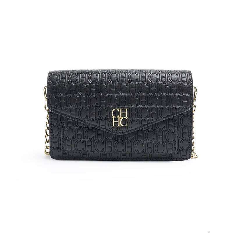 CH Crossbody Letter Printing Design Elegant Fashion Light Brand Women's Niche Trend Chain Buckle Bag