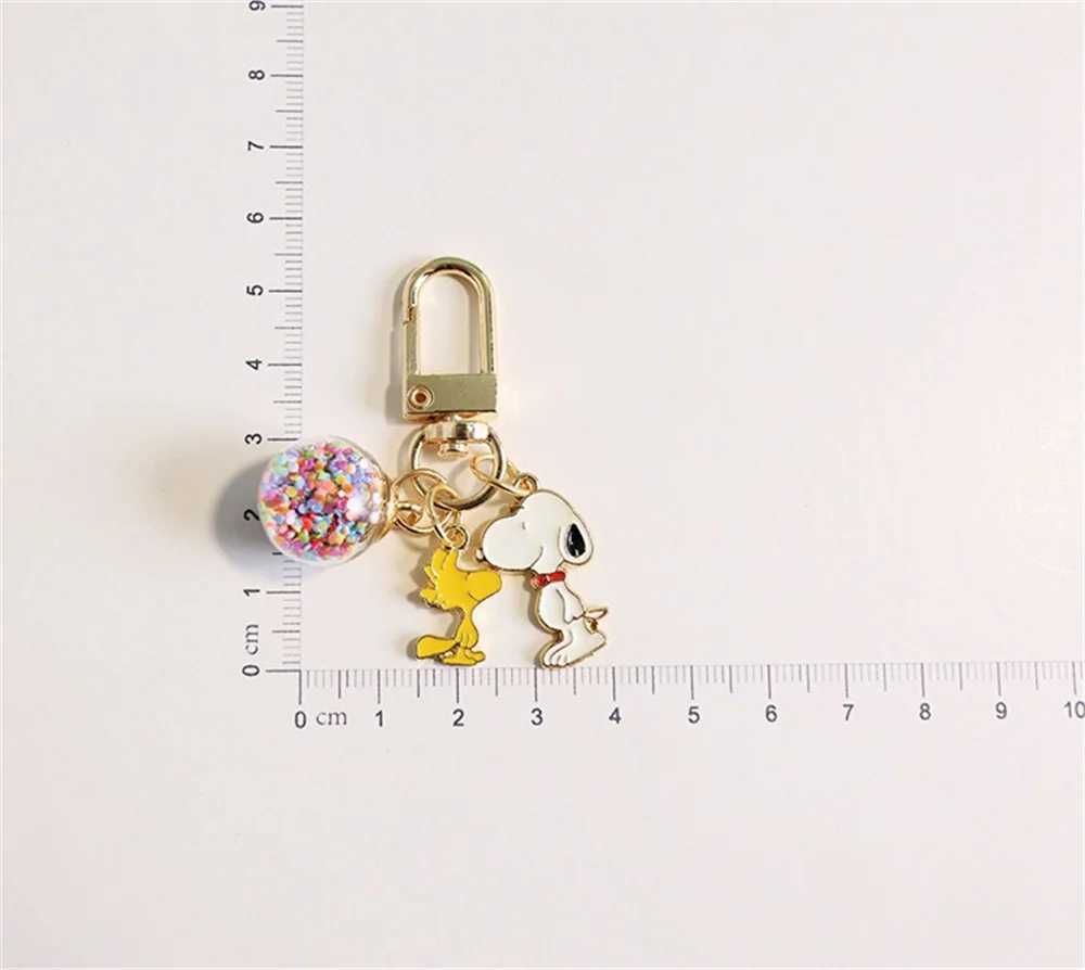 KAWaii Creative Cartoon Character Keychain Pendant Simple Personalized Cartoon Bag Buckle Decorative Accessories Gift W250604